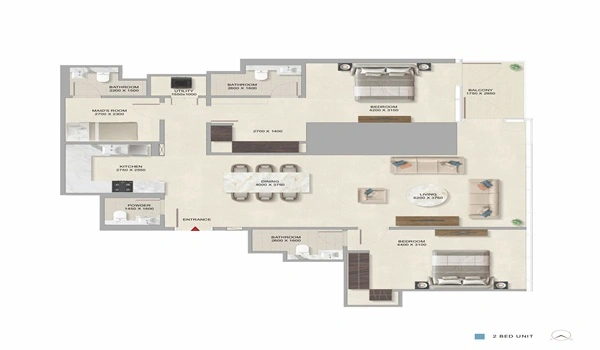 Sobha Skyparks Floor Plan