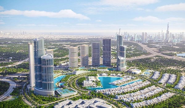 Sobha Hartland luxury residential community with modern villas, landscaped gardens, and premium amenities in Dubai