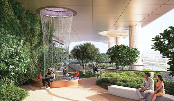 Sobha Skyparks Living Area