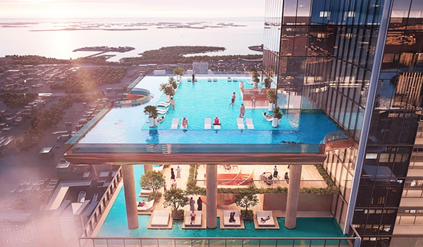 Sobha Skyparks Swimming Pool